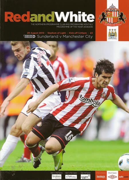 Sunderland FC v Manchester City FC